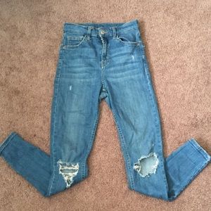 Topshop High Waisted Jamie Jeans